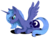 Size: 2048x1536 | Tagged: safe, artist:negasun, princess luna, alicorn, pony, g4, female, prone, s1 luna, simple background, solo, spread wings, transparent background