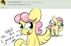 Size: 772x500 | Tagged: safe, artist:sugarcloud12, fluttershy, g4, ask, butterscotch, male, rule 63, self ponidox, selfcest, ship:flutterscotch, shipping, straight, tumblr