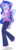 Size: 1289x3990 | Tagged: safe, artist:famousmari5, princess luna, vice principal luna, equestria girls, g4, my little pony equestria girls: friendship games, dancing, eyes closed, female, silly human, simple background, solo, transparent background, vector