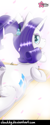 Size: 400x1000 | Tagged: safe, artist:clouddg, rarity, pony, g4, alternate hairstyle, butt, female, heat, open mouth, plot, solo, steam