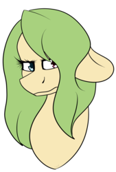 Size: 1024x1518 | Tagged: safe, artist:fizzy2014, oc, oc only, oc:aria, earth pony, pony, bust, female, mare, portrait, simple background, solo, transparent background