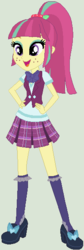 Size: 195x582 | Tagged: safe, artist:ra1nb0wk1tty, sour sweet, equestria girls, g4, clothes, crystal prep academy uniform, female, school uniform, shoes, socks, solo