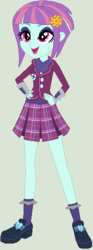 Size: 201x541 | Tagged: safe, artist:ra1nb0wk1tty, sunny flare, equestria girls, g4, clothes, crystal prep academy uniform, female, school uniform, shoes, socks, solo