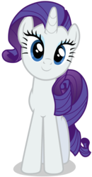 Size: 2082x4000 | Tagged: safe, artist:tomfraggle, rarity, pony, g4, female, simple background, smiling, solo, transparent background, vector