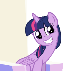 Size: 1976x2249 | Tagged: safe, artist:cyanlightning, derpibooru exclusive, twilight sparkle, alicorn, pony, to where and back again, animated, blinking, cute, eye shimmer, female, gif, grin, simple background, sitting, smiling, solo, squee, throne, transparent background, twiabetes, twilight sparkle (alicorn)