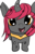 Size: 1074x1686 | Tagged: safe, artist:silversthreads, oc, oc only, oc:glitch desire, changeling, changeling oc, cute, pink changeling, simple background, solo, transparent background