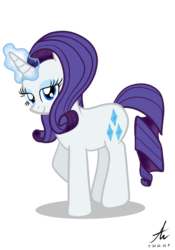 Size: 1400x2000 | Tagged: safe, artist:truffle shine, rarity, g4, female, magic, simple background, solo, transparent background