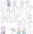 Size: 2200x2300 | Tagged: safe, artist:geraritydevillefort, apple bloom, applejack, babs seed, diamond tiara, fluttershy, pinkie pie, princess luna, rainbow dash, rarity, scootaloo, sweetie belle, twilight sparkle, the count of monte rainbow, equestria girls, g4, ..., albert de morcef, bat wings, butterscotch, chibi, clothes, crossover, crying, danglajacks, danglars, dress, edmond dantes, high res, mane six, mercedes, monsparkle, rainbow dantes, rarifort, rule 63, scootabert, scribble, shycedes, sketch, sketch dump, sword, the count of monte cristo, twilight snapple, villefort, weapon