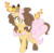 Size: 2024x1992 | Tagged: safe, artist:immagoddampony, oc, oc only, original species, scented pony, :3, female, hair over one eye, mare, simple background, solo, transparent background