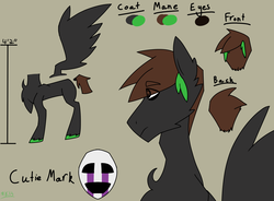 Size: 1280x941 | Tagged: safe, artist:moonaknight13, oc, oc only, pegasus, pony, ponysona, reference sheet, simple background, solo