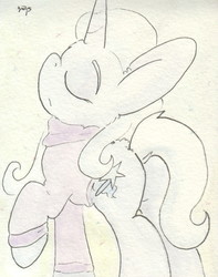 Size: 692x880 | Tagged: safe, artist:slightlyshade, trixie, pony, unicorn, g4, clothes, female, mare, robe, solo