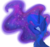 Size: 950x900 | Tagged: safe, artist:fusiondash, princess luna, pony, g4, eyes closed, female, galaxy mane, simple background, solo, transparent background