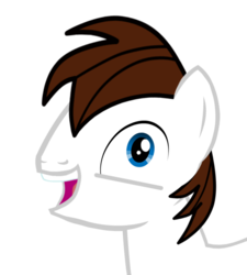 Size: 591x657 | Tagged: safe, artist:aarondrawsarts, oc, oc only, oc:brain teaser, pony, i didn't listen, meme, simple background, solo, transparent background