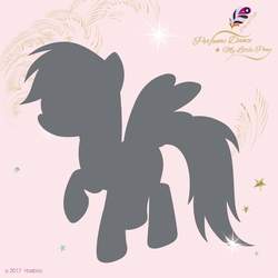 Size: 2048x2048 | Tagged: safe, rainbow dash, pony, g4, female, high res, silhouette, solo