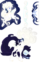 Size: 2192x3360 | Tagged: safe, artist:xsidera, fawn, original species, pond pony, pony, female, high res, kindred, league of legends, mare, mask, ponified, reference sheet, solo