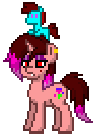 Size: 148x203 | Tagged: safe, artist:lavenderheart, oc, oc only, oc:lavenderheart, pony, unicorn, pony town, plushie, simple background, solo, white background