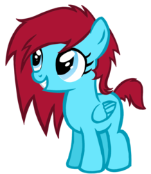 Size: 1045x1200 | Tagged: safe, artist:toyminator900, oc, oc only, oc:autumn moon, pegasus, pony, female, filly, simple background, solo, transparent background