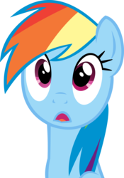 Size: 9366x13359 | Tagged: safe, artist:cyanlightning, rainbow dash, g4, testing testing 1-2-3, .svg available, absurd resolution, close-up, female, open mouth, simple background, solo, transparent background, vector