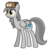 Size: 6667x6667 | Tagged: safe, artist:besttubahorse, oc, oc only, oc:zippy snips, pegasus, pony, absurd resolution, cutie mark, hat, simple background, solo, tall, transparent background, ushanka, vector
