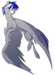 Size: 600x811 | Tagged: safe, artist:basykail, oc, oc only, pegasus, pony, concave belly, flying, male, simple background, slender, solo, stallion, thin, transparent background
