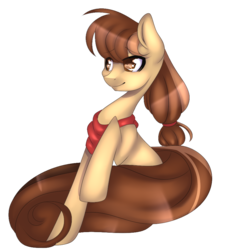 Size: 831x921 | Tagged: safe, artist:clefficia, oc, oc only, earth pony, pony, female, mare, simple background, solo, transparent background