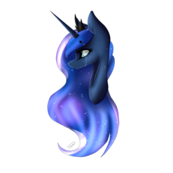 Size: 5000x5000 | Tagged: safe, artist:amai-aji, princess luna, g4, absurd resolution, crying, female, simple background, solo, transparent background