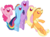 Size: 13500x10000 | Tagged: safe, artist:tardifice, applejack, fluttershy, pinkie pie, rainbow dash, twilight sparkle, alicorn, pony, g4, my little pony: friendship is magic, rarity takes manehattan, absurd resolution, floppy ears, happy, jumping, open mouth, simple background, smiling, transparent background, twilight sparkle (alicorn), vector