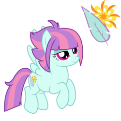 Size: 1000x1000 | Tagged: safe, artist:luckyclau, sunny flare, pegasus, pony, equestria girls, g4, alternate cutie mark, alternate hairstyle, alternate universe, cutie mark, equestria girls ponified, female, ponified, simple background, solo, transparent background, vector