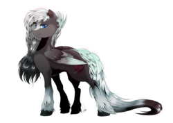 Size: 3507x2480 | Tagged: safe, artist:dormin-dim, oc, oc only, pegasus, pony, blue eyes, commission, high res, male, simple background, smiling, solo, stallion, transparent background, unshorn fetlocks