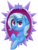 Size: 1024x1352 | Tagged: safe, artist:saturnstar14, trixie, pony, unicorn, g4, bust, female, mare, missing accessory, simple background, solo, transparent background, vector