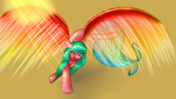 Size: 6400x3600 | Tagged: safe, artist:ruby dusk, oc, oc only, pegasus, pony, absurd resolution, simple background, solo