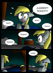 Size: 572x789 | Tagged: safe, artist:neoncabaret, derpy hooves, pegasus, pony, comic:derpy's wish, g4, comic, female, mare, solo