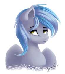 Size: 2466x2800 | Tagged: safe, artist:likelike1, oc, oc only, oc:tanderlight, oc:thunder light, pegasus, pony, bust, fedora, hat, high res, male, pastel, portrait, simple background, solo, stallion, white background, wings