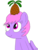 Size: 1200x1600 | Tagged: safe, artist:toyminator900, oc, oc only, oc:melody notes, pegasus, pony, food, looking up, pineapple, simple background, solo, transparent background