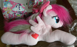 Size: 3592x2200 | Tagged: safe, artist:masha05, angel wings, pegasus, pony, g4, high res, irl, photo, plushie, solo
