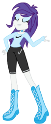 Size: 224x537 | Tagged: safe, artist:mlprocker123, rarity, equestria girls, g4, alternate clothes, alternate hairstyle, alternate universe, athlete, female, nike, simple background, solo, transparent background