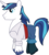 Size: 1501x1652 | Tagged: safe, artist:cloudy glow, shining armor, pony, unicorn, g4, clothes, clothes swap, cosplay, costume, crossover, disney, disney prince, male, pants, prince eric, shirt, simple background, smiling, solo, stallion, the little mermaid, transparent background, vector, white shirt