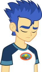Size: 7000x11860 | Tagged: safe, artist:luckreza8, flash sentry, equestria girls, g4, my little pony equestria girls: legend of everfree, absurd resolution, clothes, eyes closed, male, sad, shirt, simple background, solo, transparent background, vector