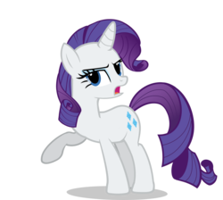 Size: 6641x5953 | Tagged: safe, artist:retropony, rarity, g4, absurd resolution, female, simple background, solo, transparent background, vector