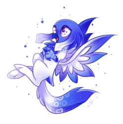 Size: 1200x1208 | Tagged: safe, artist:ipun, oc, oc only, oc:orion skydancer, griffon, blushing, simple background, solo, transparent background