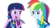 Size: 1280x714 | Tagged: safe, artist:natoumjsonic, rainbow dash, twilight sparkle, equestria girls, g4, my little pony equestria girls: rainbow rocks, clothes, duo, electric guitar, guitar, microphone, musical instrument, open mouth, simple background, transparent background, vector, welcome to the show