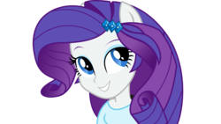 Size: 1920x1080 | Tagged: safe, artist:sigmastarlight, rarity, equestria girls, g4, my little pony equestria girls: rainbow rocks, clothes, cute, female, ponied up, raribetes, simple background, smiling, solo, transparent background, vector, welcome to the show
