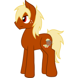 Size: 642x642 | Tagged: safe, artist:glacierfrostclaw, oc, oc only, oc:apple cider, earth pony, pony, male, simple background, solo, stallion, transparent background