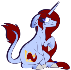 Size: 1024x1003 | Tagged: safe, artist:vegas-liights, oc, oc only, classical unicorn, pony, unicorn, horn, leonine tail, male, raised hoof, simple background, solo, stallion, transparent background, unshorn fetlocks