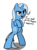 Size: 899x1225 | Tagged: safe, artist:neuro, trixie, pony, g4, bipedal, dialogue, female, implied anon, raised hoof, simple background, solo, transparent background