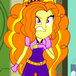 Size: 720x720 | Tagged: safe, screencap, adagio dazzle, equestria girls, g4, my little pony equestria girls: rainbow rocks, cropped, female, solo