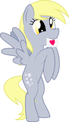 Size: 1779x3114 | Tagged: safe, artist:derphed, derpy hooves, pegasus, pony, g4, female, mare, simple background, smiling, solo, standing