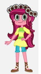 Size: 420x746 | Tagged: safe, artist:hastigh14, gloriosa daisy, equestria girls, g4, female, solo, star vs the forces of evil