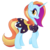 Size: 2000x2000 | Tagged: safe, artist:orcakisses, sassy saddles, pony, g4, clothes, female, high res, simple background, solo, transparent background