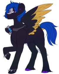 Size: 1000x1250 | Tagged: safe, artist:cinnamonsparx, oc, oc only, pegasus, pony, male, simple background, solo, stallion, transparent background
